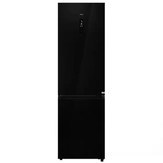 Refrigerator with freezer TEKA RBF 88670 GBK 387 l. Total No Frost. 201 cm. black glass - Хладилници с