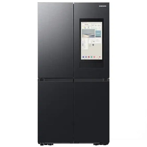Refrigerator with French door SAMSUNG Family Hub RF65DG9H0EB1EO 636 l Black - Хладилници Side
