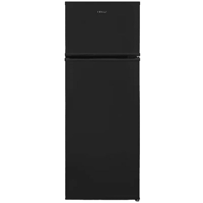 Refrigerator with upper chamber Finlux FXRA 260BE 213 l E Static Black - Хладилници с горна