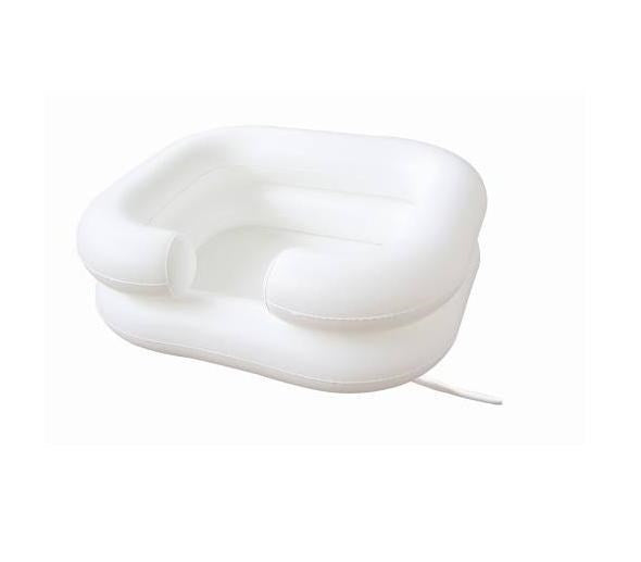 Inflatable head wash pool