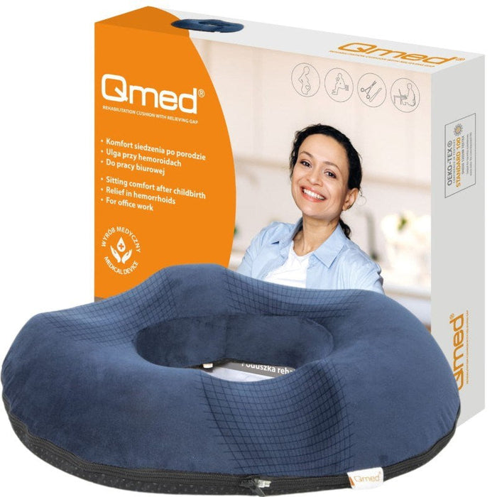 Rehabilitation pillow with a hole QMED - Orthopedic pillowsSYP-POR<<<BedroomSYP<<<ActionPL