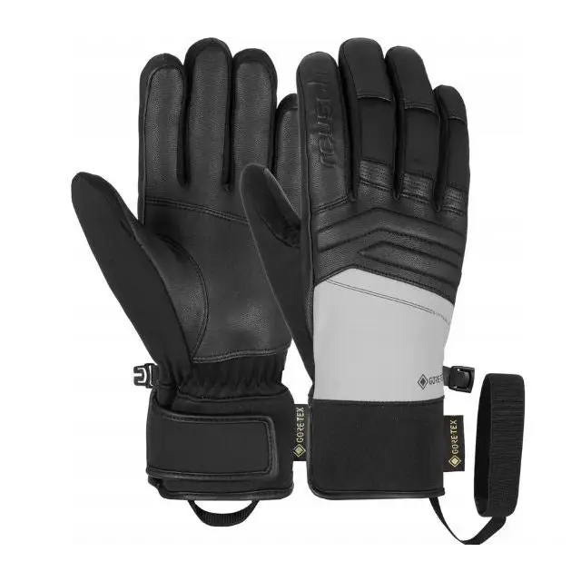 Rękawice REUSCH Jupiter GORE-TEX r. 8,5 szaro-czarne - GlovesNTO-REK<<<SkiingNTO<<<ActionPL