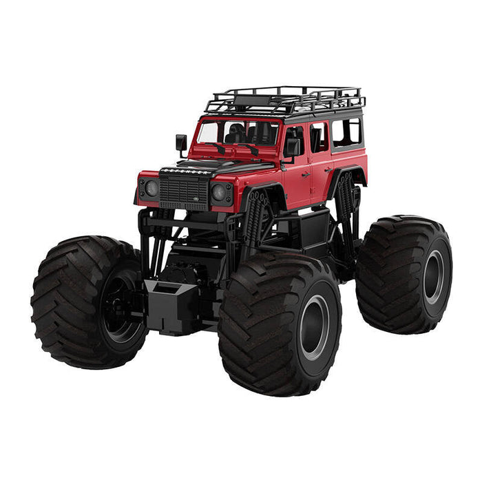 Remote control RC remote control car 1:8 Double Eagle (red) Land Rover Defender E375-003 - Remote-controlled