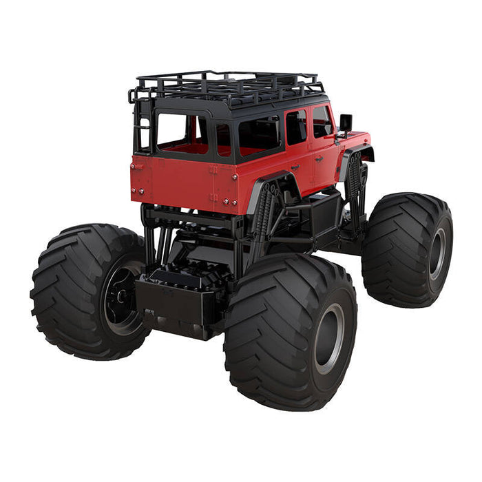 Remote control RC remote control car 1:8 Double Eagle (red) Land Rover Defender E375-003 - Remote-controlled