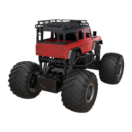 Remote control RC remote control car 1:8 Double Eagle (red) Land Rover Defender E375-003 - Remote-controlled