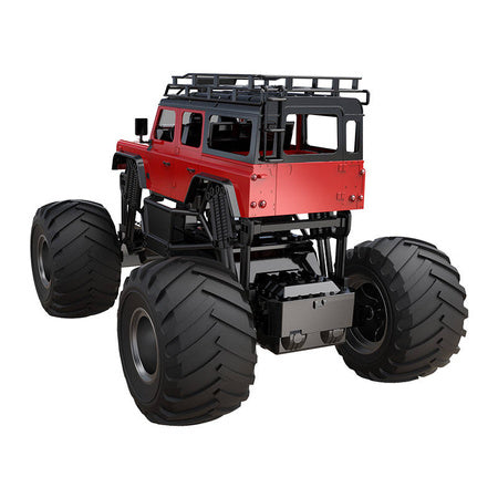 Remote control RC remote control car 1:8 Double Eagle (red) Land Rover Defender E375-003 - Remote-controlled