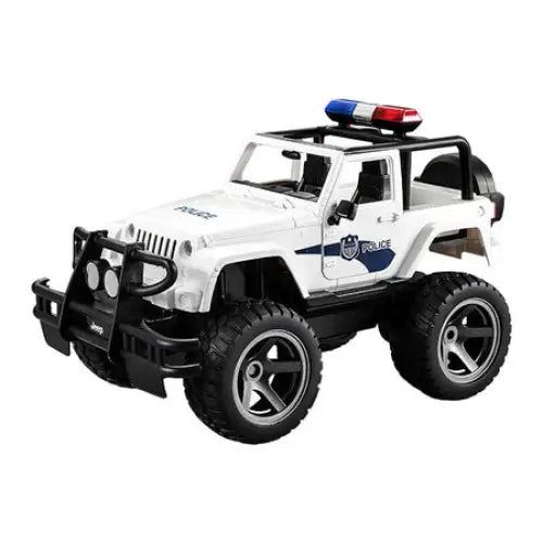 Remote-controlled car 1:12 Double Eagle (white) Jeep (Police) E550-003 - Remote-controlled cars<<<Toys<<<InnproXML