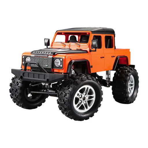 Remote-controlled car 1:14 Double Eagle (orange) Land Rover Defender (Pick-up) E332-003 - Remote-controlled