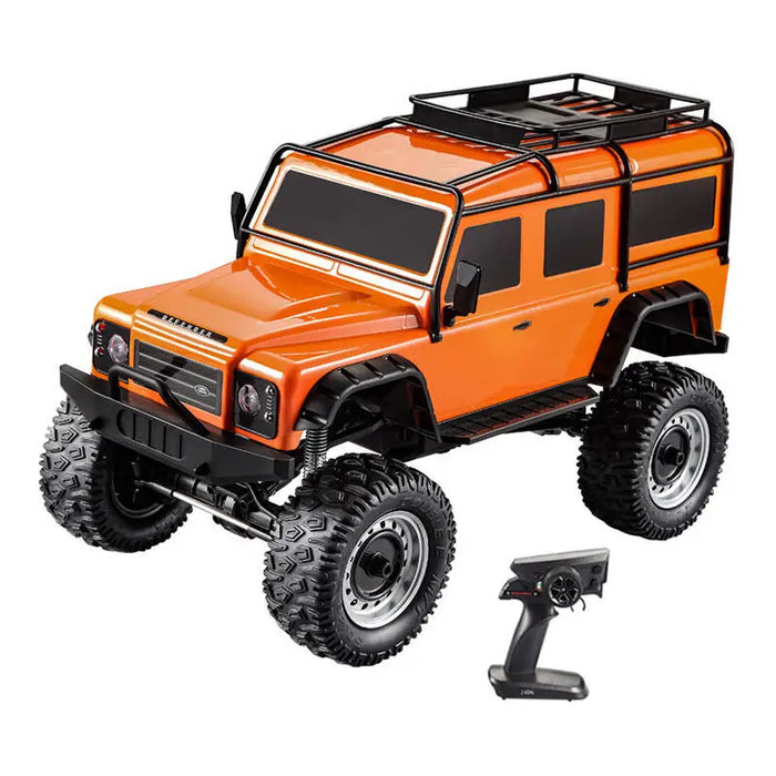 Remote-controlled car 1:8 Double Eagle (organge) Land Rover Defender E328-003 - Remote-controlled