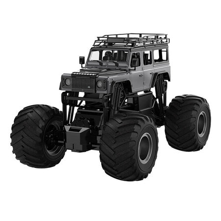 Remote-controlled RC remote control car 1:8 Double Eagle (grey) Land Rover Defender E375-003 - Remote-controlled
