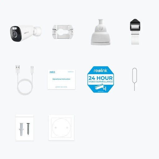 Reolink Argus Series B360 - 4K Outdoor Battery Wi-Fi Camera Smart Detection Easy & Flexible Installation - Video