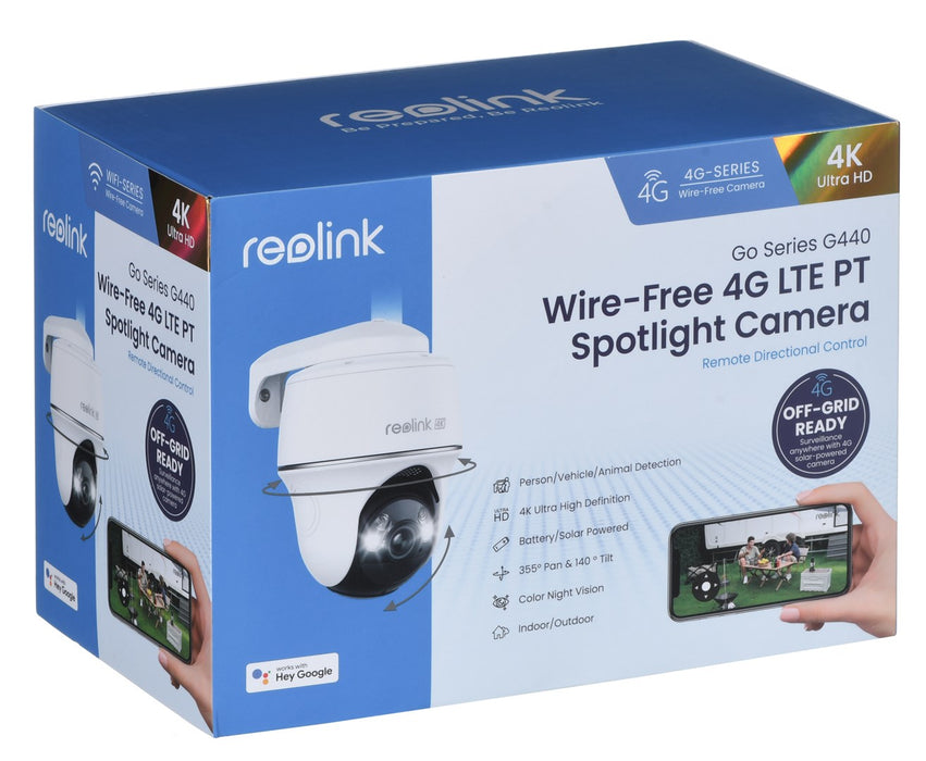 Reolink Go Series G440 Dome IP security camera Indoor & outdoor 3840 x 2160 pixels Wall