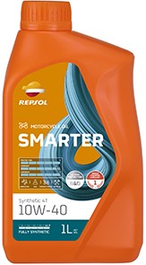 REPSOL SMARTER SYNTHETIC 4T 10W-40 1L Moto