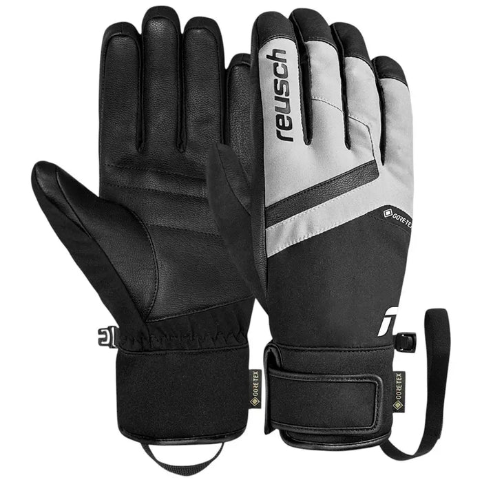 REUSCH BOOSTER GORE-TEX GLOVES SIZE 8.5 BLACK AND GREY - GlovesNTO-REK<<<SkiingNTO<<<ActionPL