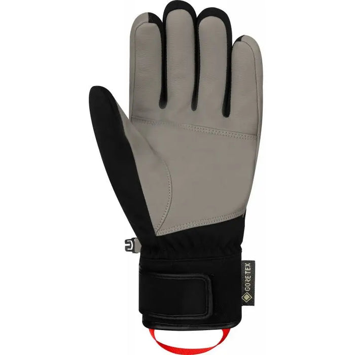 REUSCH JUPITER GORE-TEX GLOVES SIZE 8.5 RED AND GREY - GlovesNTO-REK<<<SkiingNTO<<<ActionPL
