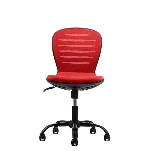 RFG Children’s chair Flexy Black damask and mesh red seat red backrest - Офис столове<<<За офиса<<<ZoraSite