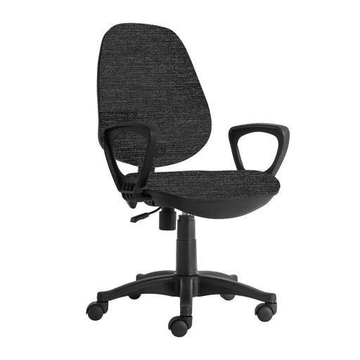 RFG Ergonomic chair Presto Black gray melange - Офис столове<<<За офиса<<<ZoraSite