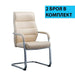 RFG Visitor chair ITACA M eco-leather beige 2 pieces in a set - Офис столове<<<За офиса<<<ZoraSite