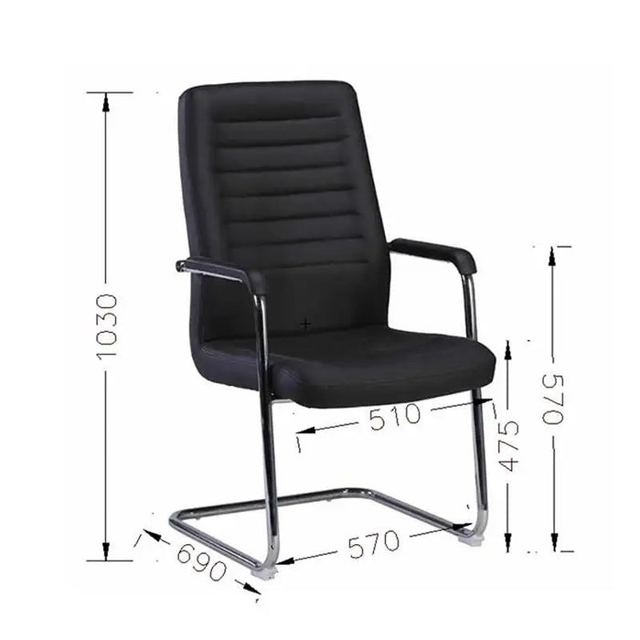 RFG Visitor chair Sit M black 2 pieces in a set - Офис столове<<<За офиса<<<ZoraSite