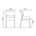 RFG Visitor’s chair Evo 4L M blue 5 pieces in a set - Офис столове<<<За офиса<<<ZoraSite
