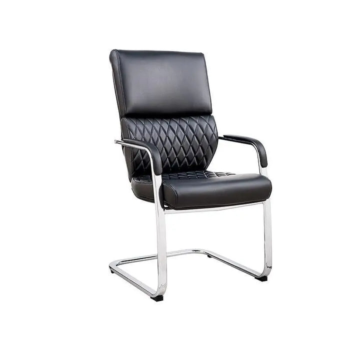 RFG Visitor’s chair GRANDE M eco-leather black 2 pieces in a set - Офис столове<<<За офиса<<<ZoraSite