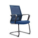 RFG Visitor’s chair Smart M damask and mesh dark blue seat dark blue back - Офис столове<<<За офиса<<<ZoraSite