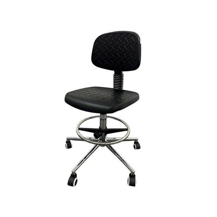 RFG Work chair Remo Ring Chrome high black 2 pieces in a set - Офис столове<<<За офиса<<<ZoraSite