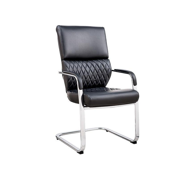 RFG Visitor chair GRANDE M, eco-leather, black