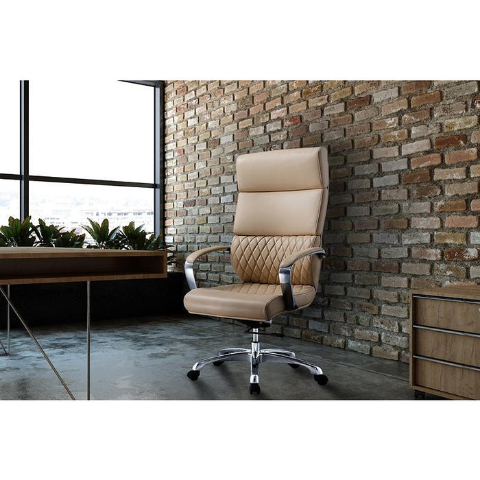 RFG Executive chair GRANDE HB, eco-leather, beige