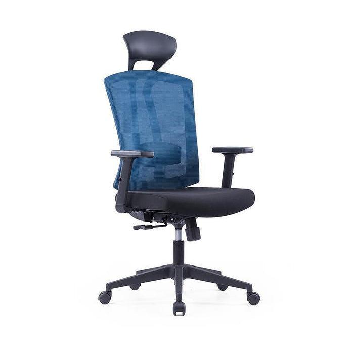 RFG Director's chair Brixxen HB, black seat, dark blue backrest