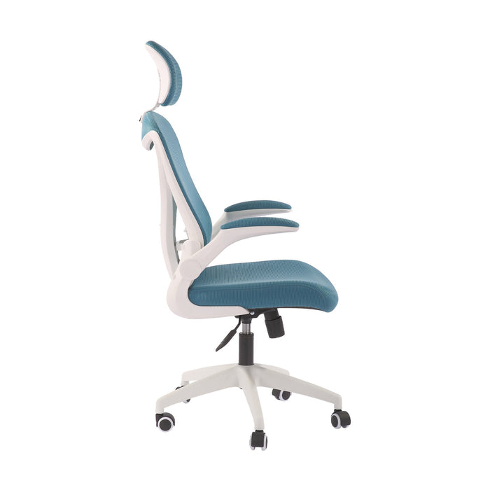 RFG Director's chair Jolly White HB, blue-green