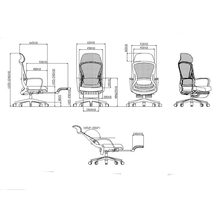 RFG Director's chair Enjoy HB, black