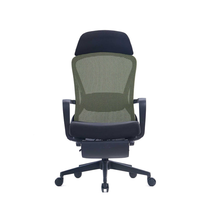 RFG Executive chair Enjoy HB, black seat, green back