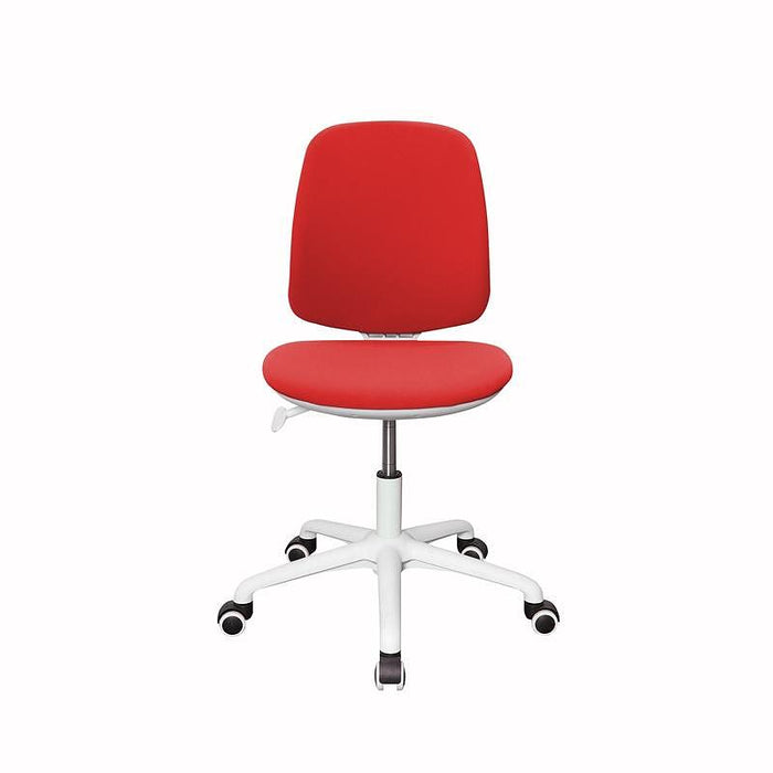 RFG Children's chair Lucky White, damask, red seat, red backrest