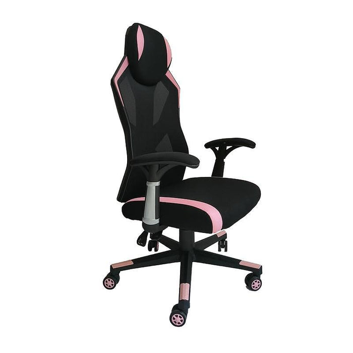 RFG Gaming chair Soft Game, black and pink