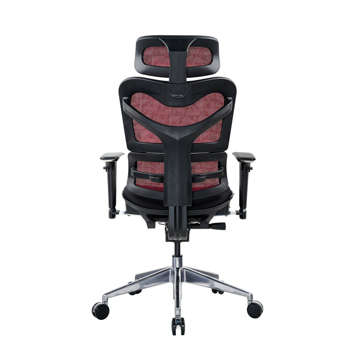 RFG Ergonomic chair TECH@GAMES, black seat, red backrest