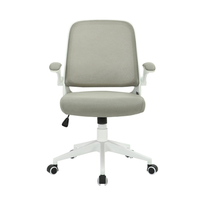 OFFICE CHAIR RFG PRETTY WHITE W GRAY