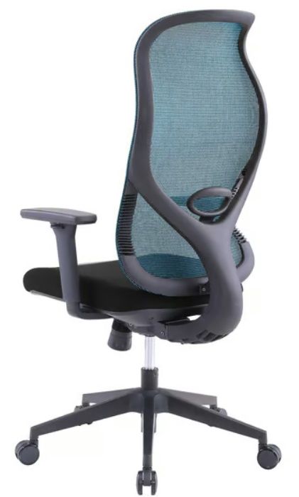 RFG Ergonomic chair STAR HB, black seat, blue backrest