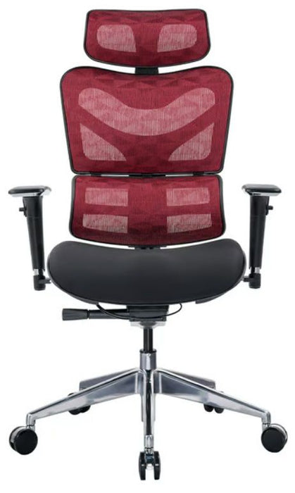 RFG Ergonomic chair TECH@GAMES, black seat, red backrest