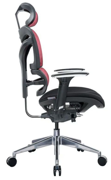 RFG Ergonomic chair TECH@GAMES, black seat, red backrest