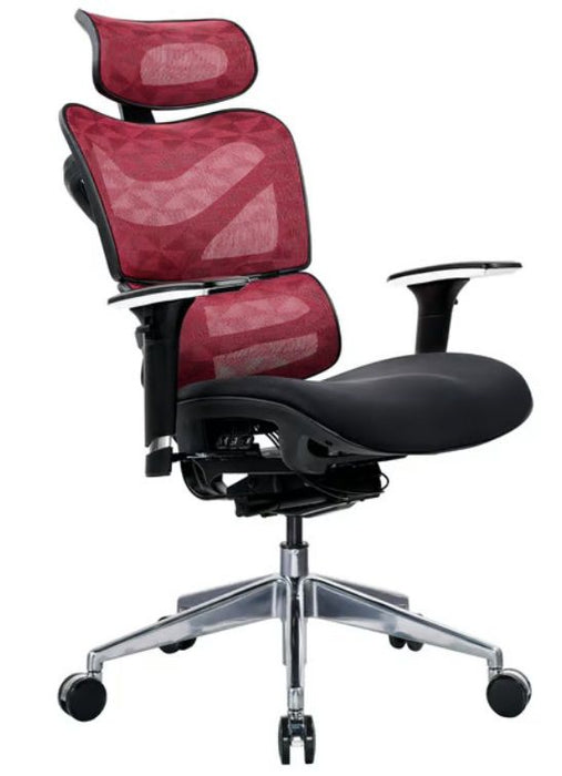 RFG Ergonomic chair TECH@GAMES, black seat, red backrest