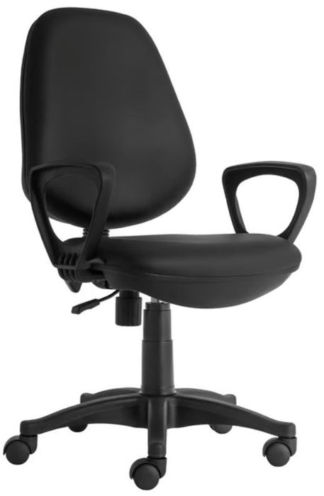 RFG Ergonomic chair Presto Black, eco-leather, black