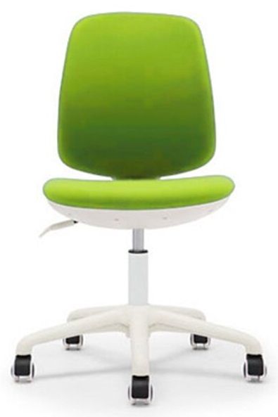 RFG Children's chair Lucky White, damask, green seat, green backrest