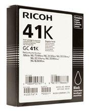 Ink gel RICOH GC41K, 2500 copies, Black