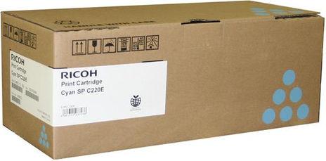 Toner cartridge Ricoh SPC220E, 2300 copies C240DN, Cyan