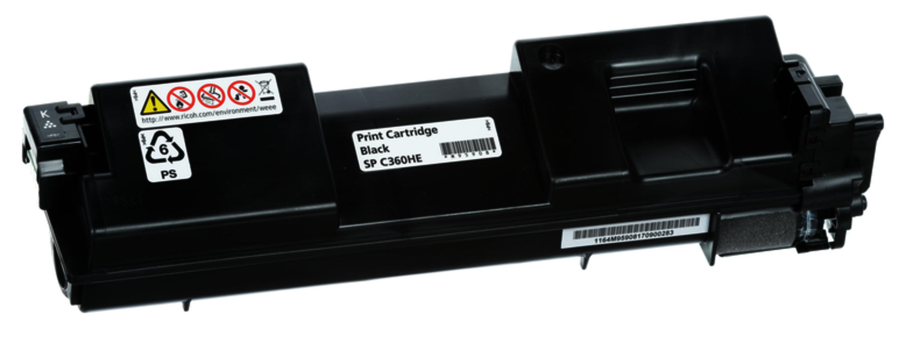 Toner cartridge Ricoh SPC360HE, 7000 copies, Black