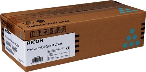 Toner cartridge Ricoh M C250 UHY, 6300 copies, P C301W / M C250FW,M C251FW Cyan