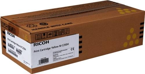 Toner cartridge Ricoh M C250 UHY, 6300 copies, P C301W / M C250FW, Yellow