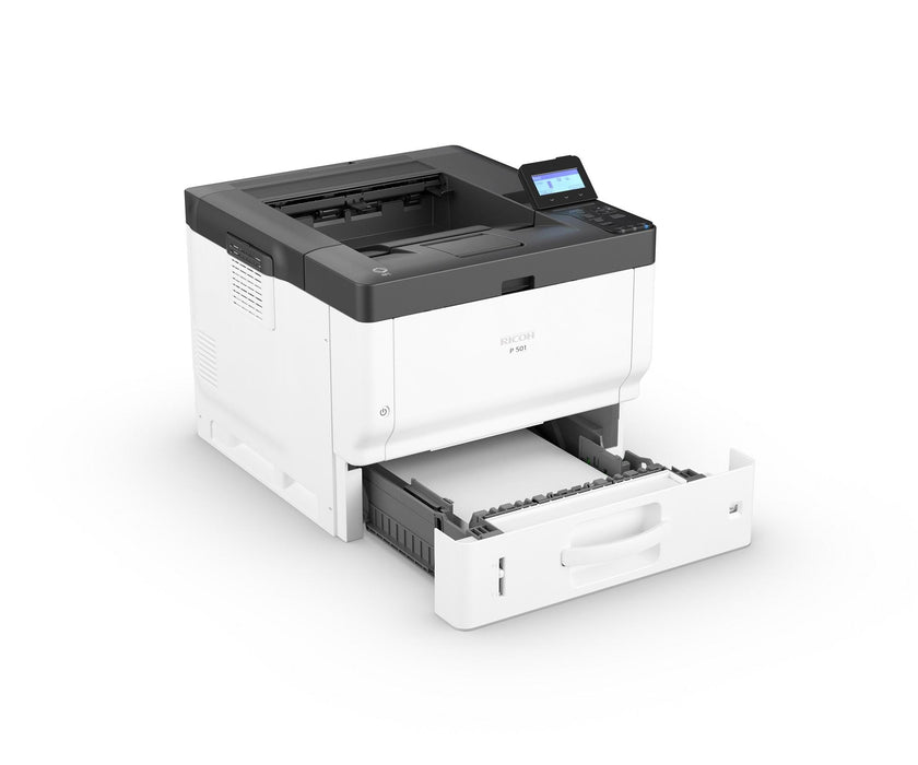 Laser printer RICOH P501, A4, 43 ppm, Starter toner for 6000 k.