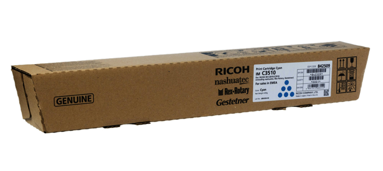 Toner cartridge Ricoh IM C3010/IMC3010A,IM C3510 28000 copies, Cyan